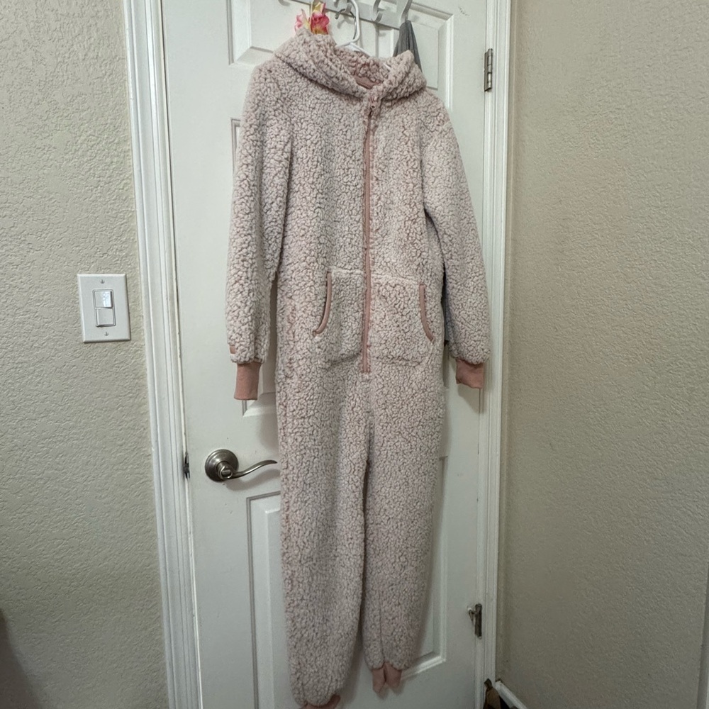 Cozy Sherpa Hooded Onesie